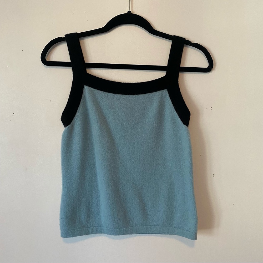 Sweater tank top